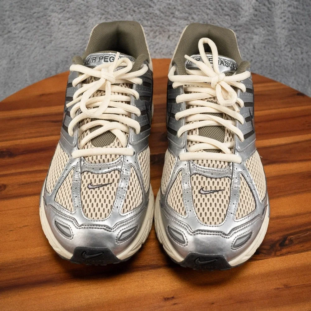 Nike Air Pegasus 2K5 Light Khaki Metallic Silver HV5748 234 Mens Size 13